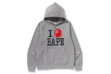 I LOVE BAPE PULLOVER HOODIE