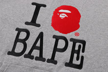 I LOVE BAPE PULLOVER HOODIE