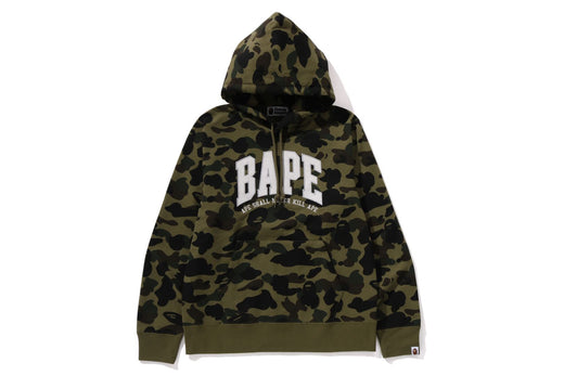 1ST CAMO BAPE PULLOVER HOODIE