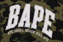 1ST CAMO BAPE PULLOVER HOODIE