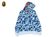 ABC CAMO SHARK HALF ZIP PULLOVER HOODIE