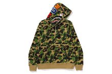 ABC CAMO SHARK HALF ZIP PULLOVER HOODIE