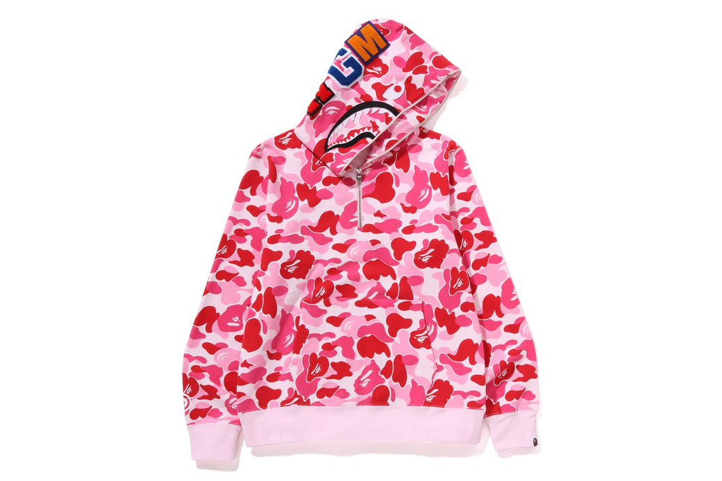 Bape half camo shark hoodie best sale