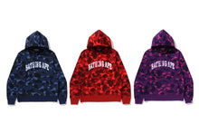 COLOR CAMO PULLOVER HOODIE