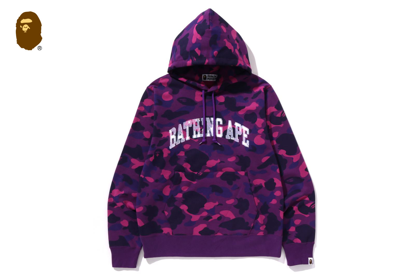 A BATHING APE® Marbling Camo By Bathing Ape Relaxed Fit