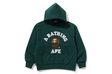 COLLEGE PUFFY RELAXED FIT PULLOVER HOODIE