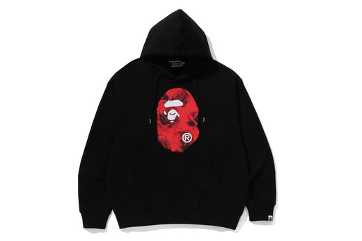 FLORAL SOLID CAMO APE HEAD RELAXED FIT PULLOVER HOODIE