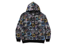 FLORAL CAMO PATTERN RELAXED FIT PULLOVER HOODIE