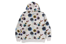 FLORAL CAMO PATTERN RELAXED FIT PULLOVER HOODIE