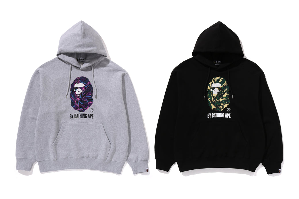 Bape camo pullover hoodie best sale