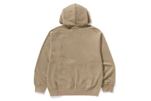 GARMENT DYE BATHING APE LOGO RELAXED FIT PULLOVER HOODIE