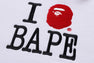 I LOVE BAPE PULLOVER HOODIE