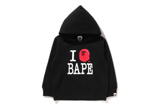 I LOVE BAPE PULLOVER HOODIE