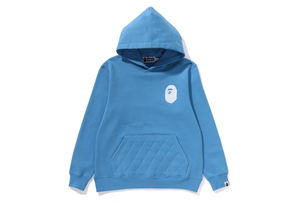 BAPE shops shark hoodie Blue Size medium