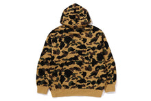 1ST CAMO JACQUARD ONE POINT RELAXED FIT PULLOVER HOODIE