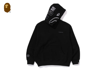 SHARK LOGO RELAXED FIT PULLOVER HOODIE