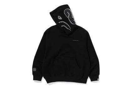 SHARK LOGO RELAXED FIT PULLOVER HOODIE