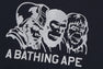 A BATHING APE DOUBLE FACE PULLOVER HOODIE BAPE LEGACY