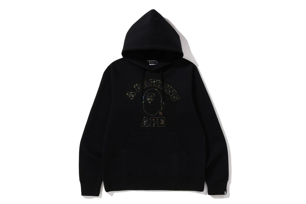 SWAROVSKI COLLEGE PULLOVER HOODIE | bape.com