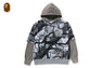 TREE EDGE CAMO LAYERED PULLOVER HOODIE