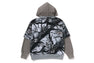 TREE EDGE CAMO LAYERED PULLOVER HOODIE
