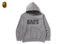 COLOR STONE BAPE RELAXED FIT PULLOVER HOODIE