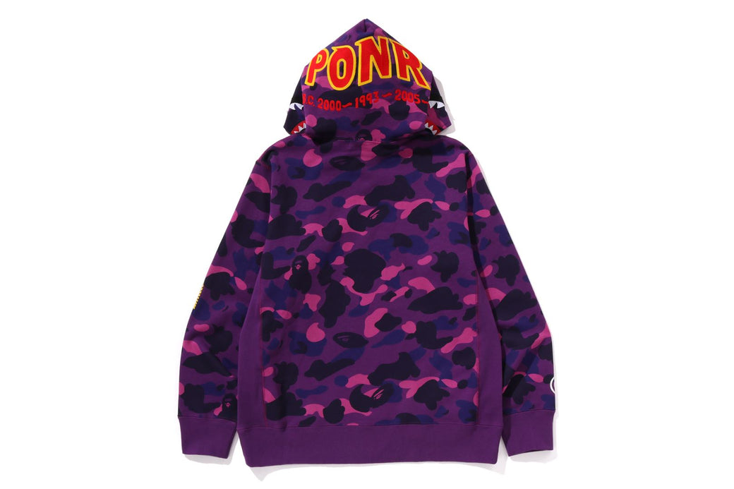 COLOR CAMO 2ND SHARK PULLOVER HOODIE | bape.com
