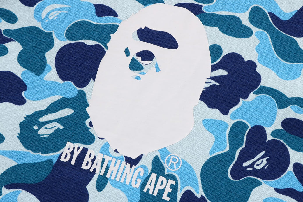bape abc blue camo hoodie　エイプ　ブルー　パーカー　青 ABC CAMO SHARK HALF ZIP PULLOVER HOODIE | bape.com