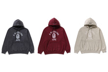 GARMENT DYE COLLEGE PULLOVER HOODIE