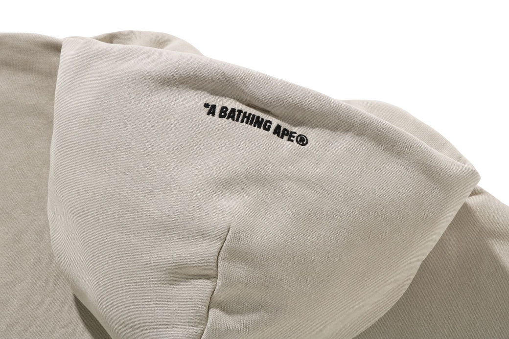GARMENT DYE COLLEGE PULLOVER HOODIE | bape.com