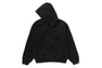 PADDED SHARK CROPPED FIT PULLOVER HOODIE