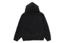 PADDED SHARK CROPPED FIT PULLOVER HOODIE