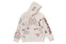 ALLOVER PRINT RELAXED FIT PULLOVER HOODIE