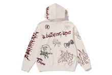 ALLOVER PRINT RELAXED FIT PULLOVER HOODIE