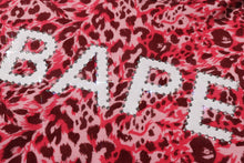WILD LEOPARD PATTERN CRYSTAL BAPE PULLOVER HOODIE
