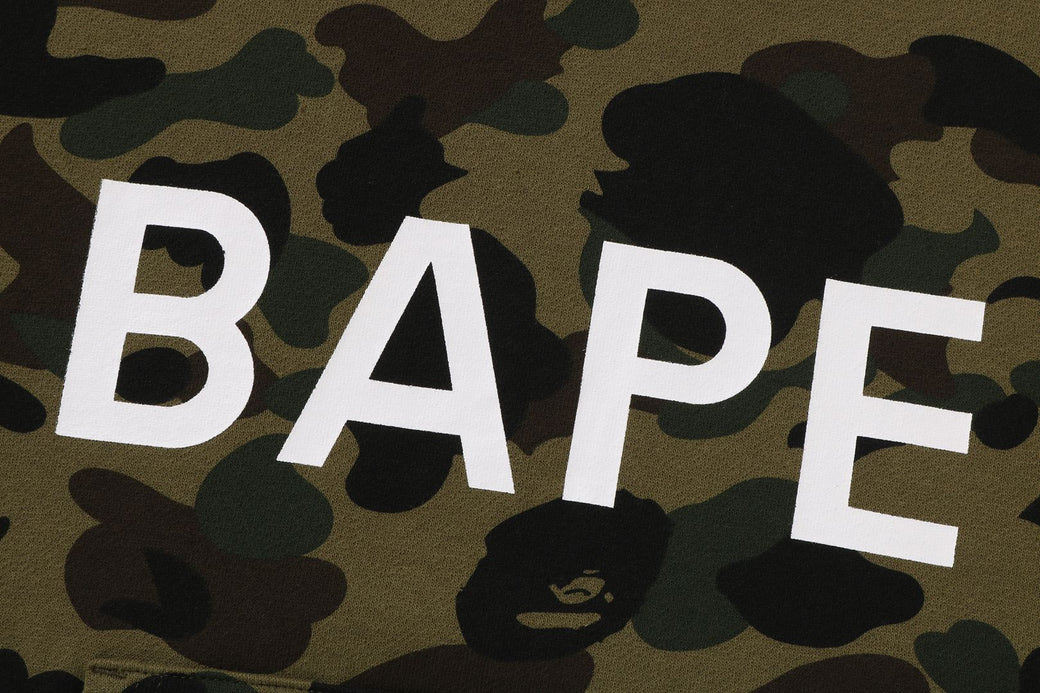 1ST CAMO PULLOVER HOODIE | bape.com