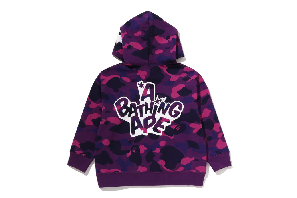 COLOR CAMO APE HEAD RELAXED FIT PULLOVER HOODIE | bape.com