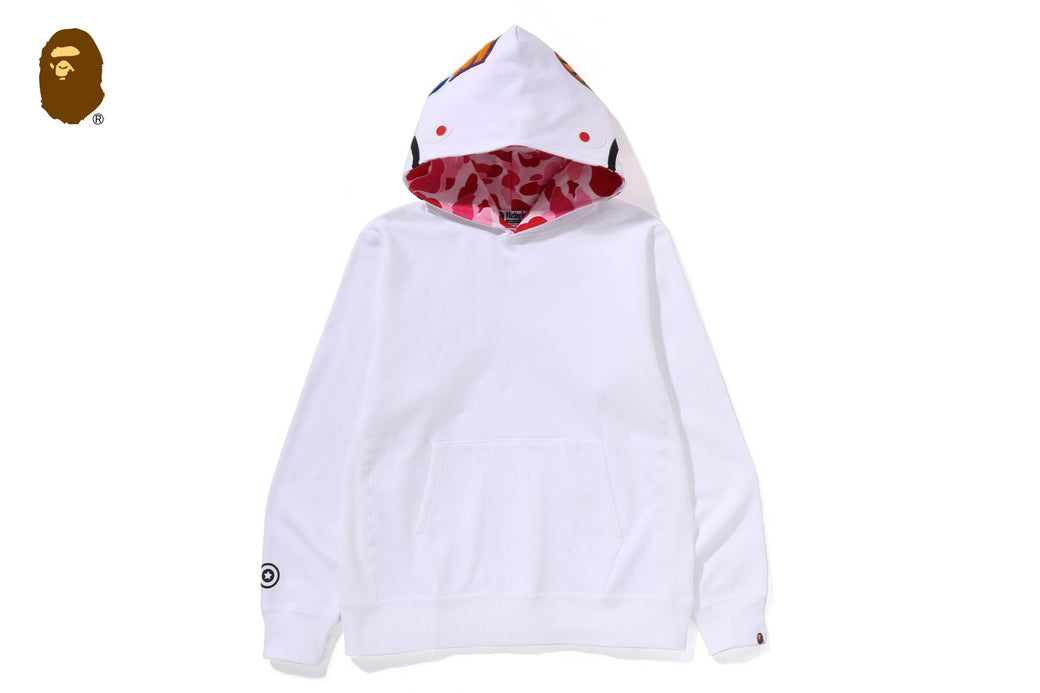 ABC CAMO SHARK PULLOVER HOODIE | bape.com