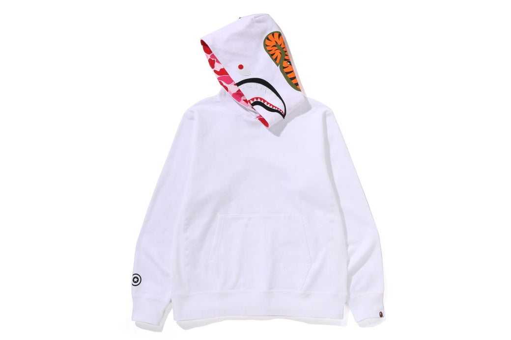 ABC CAMO SHARK PULLOVER HOODIE | bape.com