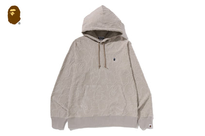 NEON CAMO JACQUARD PULLOVER HOODIE