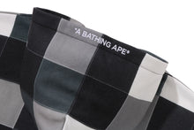 MULTI COLOR PATCHWORK PULLOVER HOODIE