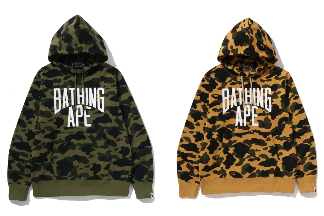 1ST CAMO PULLOVER HOODIE | bape.com