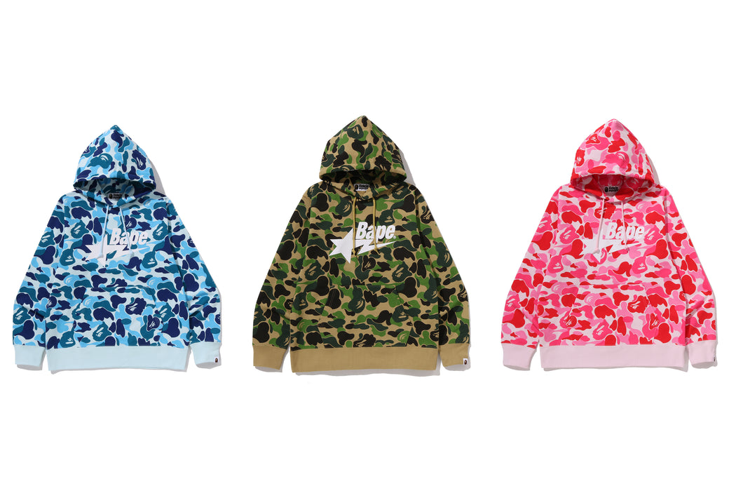 ABC CAMO BAPE STA PULLOVER HOODIE | bape.com