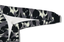 SCREEN CAMO FOOTBALL LOGO RELAXED FIT PULLOVER HOODIE