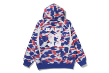 SCREEN CAMO FOOTBALL LOGO RELAXED FIT PULLOVER HOODIE
