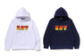 RHINESTONE LOGO REGULAR FIT PULLOVER HOODIE
