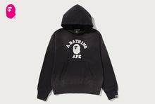 VINTAGE WASHED COLLEGE PULLOVER HOODIE