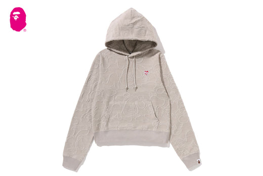 NEON CAMO JACQUARD PULLOVER HOODIE