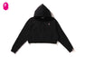 APE HEAD ONE POINT CROPPED PULLOVER HOODIE