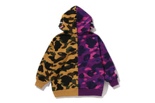 SPLIT CAMO SHARK RELAXED FIT PULLOVER HOODIE